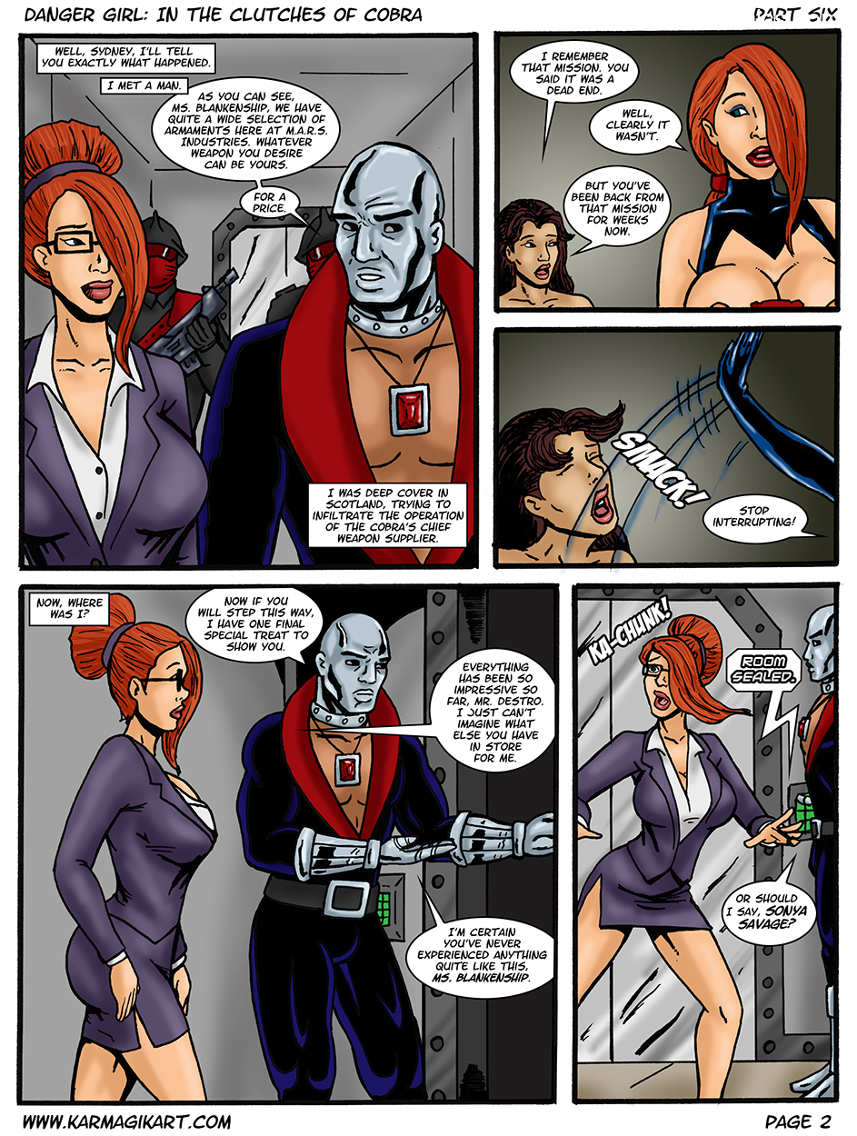 Karmagik- Danger Girl In the Clutches of Cobra27 free sex comic